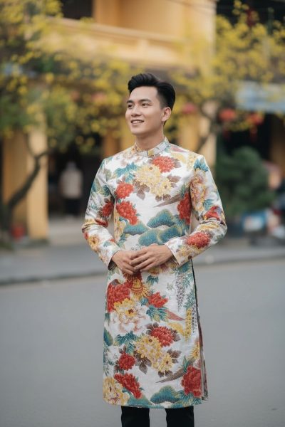 thuê áo dài nam hcm