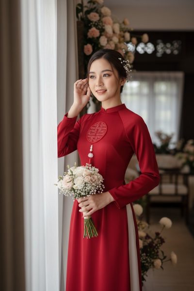 THUÊ ÁO DÀI CÔ DÂU HCM