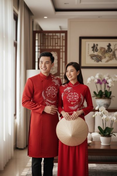 thuê áo dài cưới