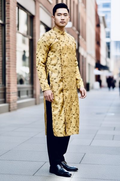 thuê áo dài nam hcm