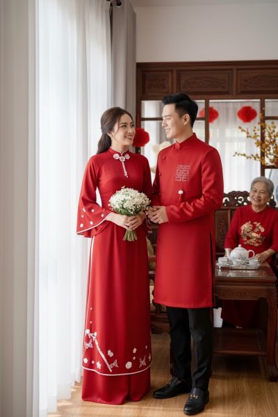 thuê áo dài cưới hcm