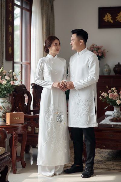 thuê áo dài cặp