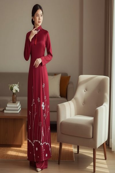 thuê áo dài cô dâu