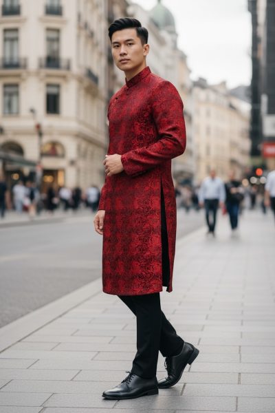 Thuê áo dài nam hcm