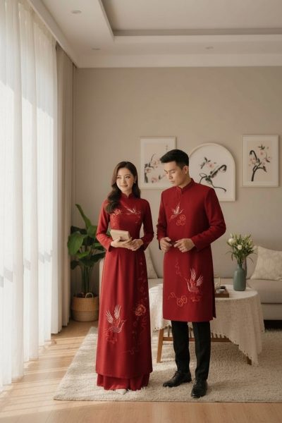 thuê áo dài cưới hcm