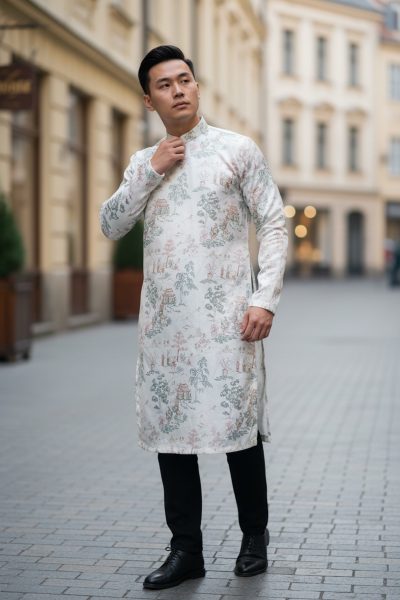 thuê áo dài nam hcm