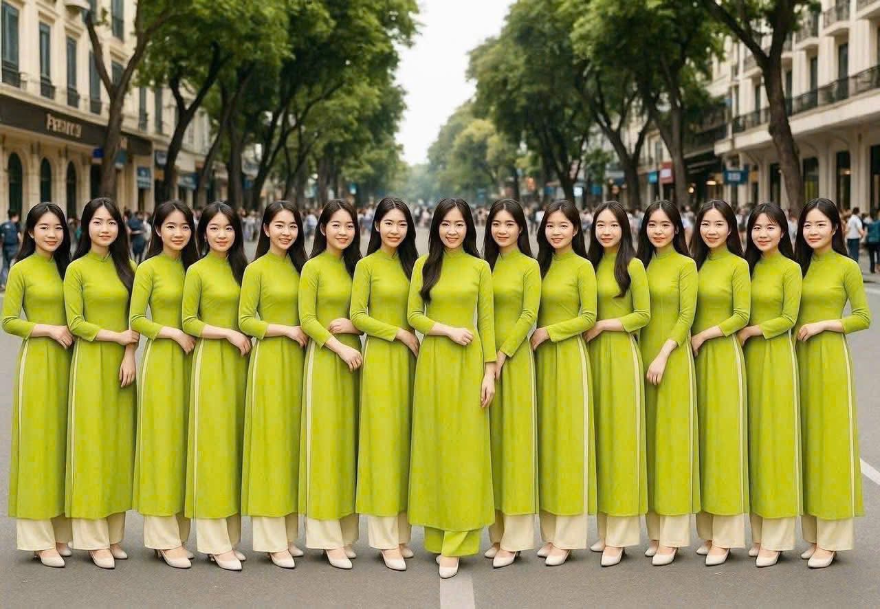 ÁO DÀI XANH BƠ HCM