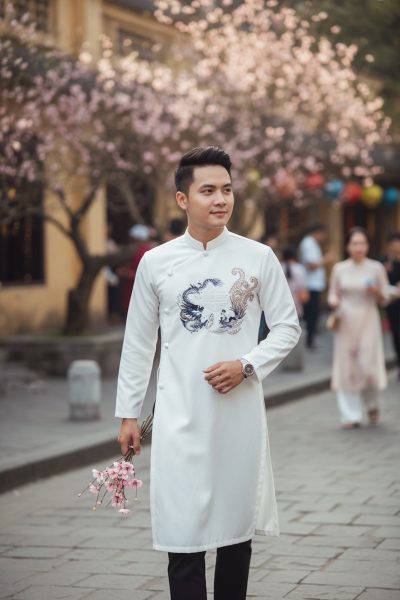 thuê áo dài nam hcm